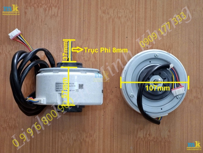 ( SP1498 ) Quạt DC310V LG Các Mã EAU63563101 / EAU62023304 / EAU62023302